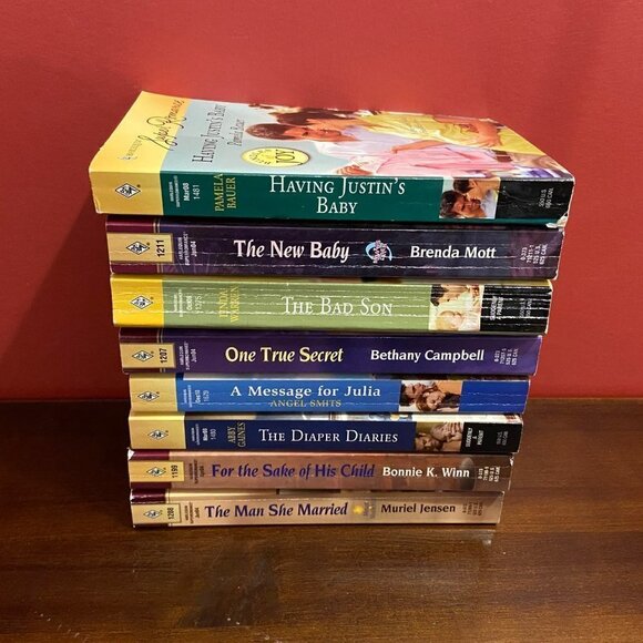 Bundle of 8 Harlequin Super Romance Novels - Picture 2 of 3